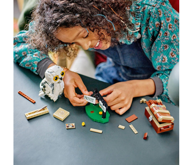 LEGO Harry Potter 76425 Hedwiga z wizytą na ul. Privet Drive 4 - 1220619 - zdjęcie 10